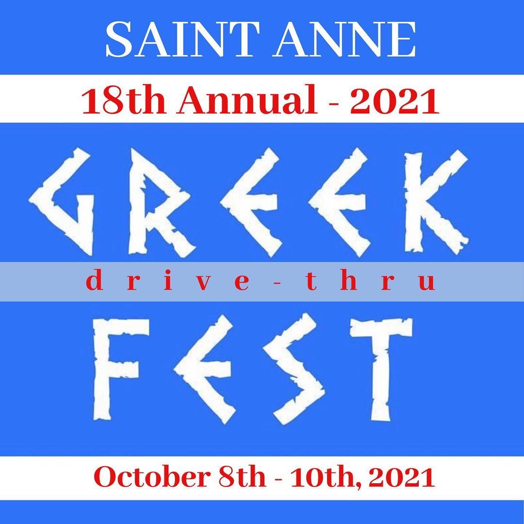 Greek Fest 2021 - October 8-10